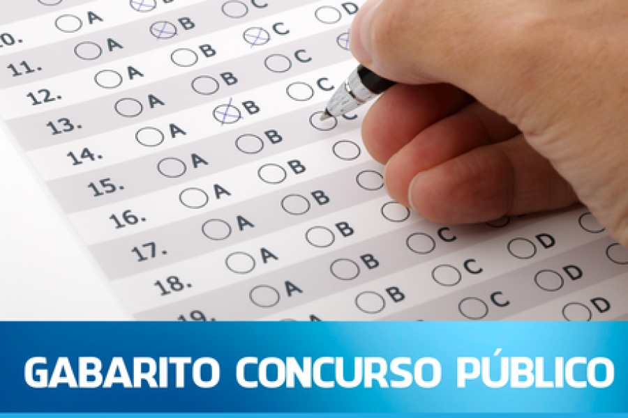 GABARITO OFICIAL DA PROVA DO CONCURSO PÚBLICO PARA PROFESSORES DA ETEC